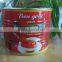 Supply OEM brand delicilous canned tomato paste 850g*12tins with high quality