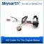 Universial Xenon Auto single beam hid socket relay vehicle electrical light bar wire harness with switch