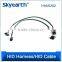 OEM Products Extend The Length Between The Car Power Supply And Ballast H1 PVC Power Cable