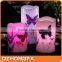12 Colors remote control Butterfly Loves Flowers paraffin wax led candle                        
                                                Quality Choice
