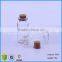 0.5oz Corked Neck Glass Wishing Bottles,Neck Finish Glass Tubes With Cork Stoppers