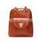 2015 wholesale factory prices Fashion Lady school Backpack with PU