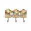 Hot-Stamping Fancy Iron Plaque Garden Wall Clothes Hanger Rack Hook