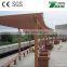 Outdoor landscaping materials, beautiful WPC pergola from China