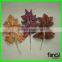 hot sale new design 7 branches artificial leaves for decoration