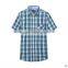 High quality men shirts pattern cotton plaids poplin men designer check latest new model shirts