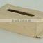 New Design Unfinished Rectangular Wooden Tissue Boxes