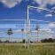 Hot dipped Galvanised 2.1m*1.8m steel ovel tube portable cattle panels hot sale