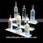 fashion single custom wholesale LED acrylic bottle display/acrylic wine bottle holder/acrylic wine rack