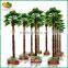 Wholesale artificial palm tree plaza decor artificial fan palm tree