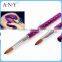 ANY Purple Metal Nails Beauty Art Care Nail Acrylic Kolinsky Brush                        
                                                Quality Choice