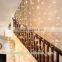 Flat emitting 220v fairy led outdoor christmas lights curtain CE ROHS approval