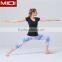 (Factory) wholesale new design girls t-shirt fitness clothing women yoga sports shirt