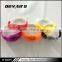 Cheap custom logo party city customized PVC lighted wristbands                        
                                                                                Supplier's Choice