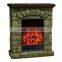 Heater Insert Polystone Mantel Electric Fireplace Home