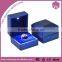 China professional plastic jewel ring box with led light                        
                                                Quality Choice