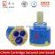 lever brass faucet ceramic cartridge without distributor