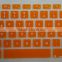 eu layout waterproof keyboard cover for apple mac book pro