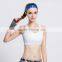 White Fitness Wear Seamless Wholesale Women Sports Bra