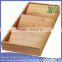 Home Bamboo Drawer Tray Bamboo Spice Rack
