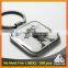 Best selling custom photo logo printed epoxy metal keychain keyring