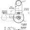 security electronic cam lock 2310 for cabinet panel door