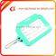 Promotional Solft PVC Light Blue Luggage Tag