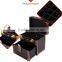 High Quality Professional Fashion Pvc Makeup Nail Polish Organizer Box With Drawer