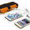Double USB 15000mah portable mini car jumpstarter power bank with CE ROSH FCC