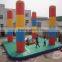 4 pillars inflatable bungee jumping giant inflatable sports games for adults