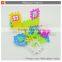 22pcs enlighten plastic building block brick toy house