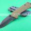 OEM hotsell G10 Pocket knife marking Chinese knife UDTEK01411
