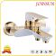 Online Shopping Gold and White Brass Bathtub Faucet