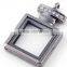 Crystal Perfume Bottle Floating Clear Locket Pendant