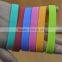 Custom made debossed logo soft silicone bracelet