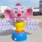 funny fiberglass amusement park clown shower in amusement park