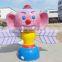 2015 hot sale clown shower interactive children game water spray