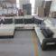genuine leather u shaped sectional sofa