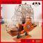 Wooden Craft Boat Decoration