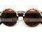 decorate round sunglass for girl