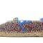 ethnic trend jute sole espadrilles fashion shoe ladies flat loafer shoes, espadrille