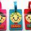 China Manufacture Airline Shaped PVC Luggage Tags Cut Travel Bag Tags Wholesale