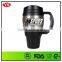 34oz insulated double wall stainless steel beer tumbler with handle