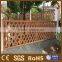 Lattice Design Plastic Composite Wood Picket Fence