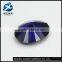 high hardness oval shape sapphire color loose lab created corundum stone