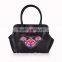 Fashional and good quality ladies leather handbags 2015 handbag with embroidery