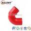 135 degree elbow 1-3/8'' 35 mm red silicone hose