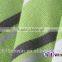 100% cotton color-stripes single jersey fabric made into shirt for athletes