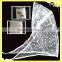 PE full over printed rain bonnet, waterproof rain hat