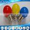 Colorful G45 PC led color lamp/christmas decoration light/led color bulb direct manufacturer
